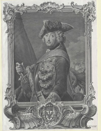 II. Frigyes porosz király alkotó: Artist Unknown