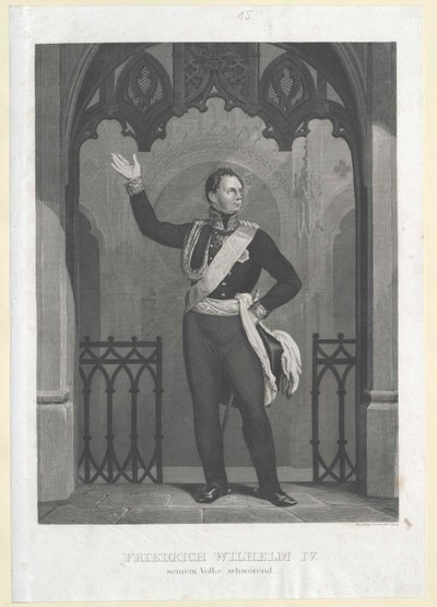 IV. Frigyes Vilmos porosz király alkotó: Artist Unknown
