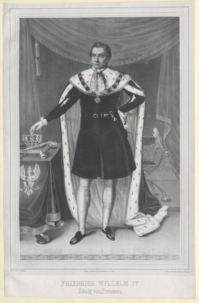IV. Frigyes Vilmos porosz király alkotó: Artist Unknown