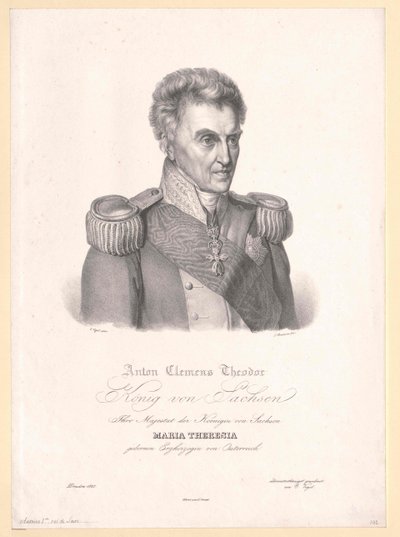 I. Anton szász király alkotó: Artist Unknown