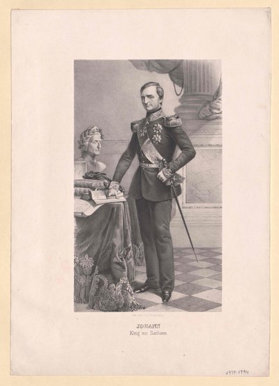 Johann szász király alkotó: Artist Unknown