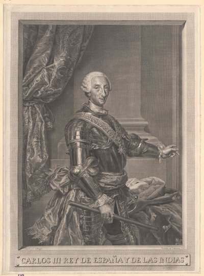 III. Károly spanyol király alkotó: Artist Unknown