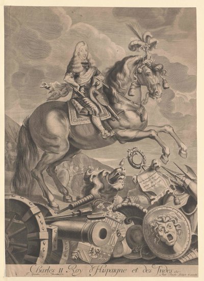 II. Károly spanyol király alkotó: Artist Unknown