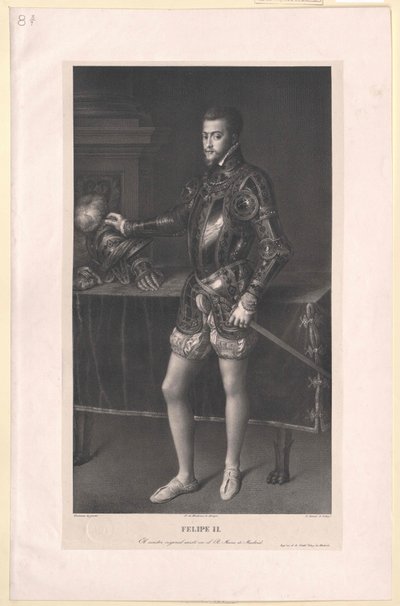 II. Fülöp spanyol király alkotó: Artist Unknown