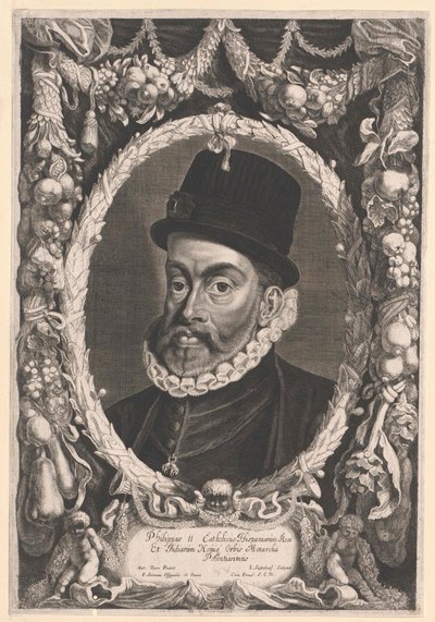 II. Fülöp spanyol király alkotó: Artist Unknown