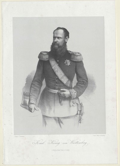 I. Károly württembergi király alkotó: Artist Unknown