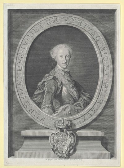 I. Ferdinánd, a két Szicília királya alkotó: Artist Unknown