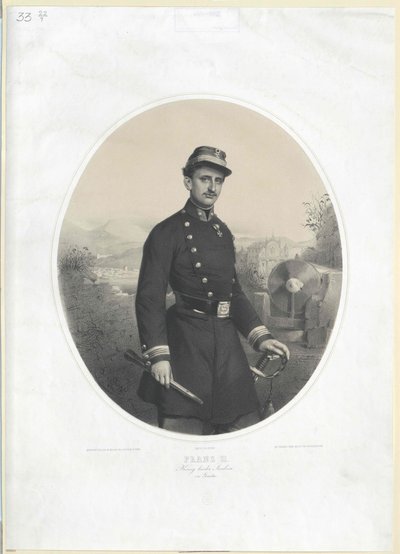II. Ferenc, a két Szicília királya alkotó: Artist Unknown