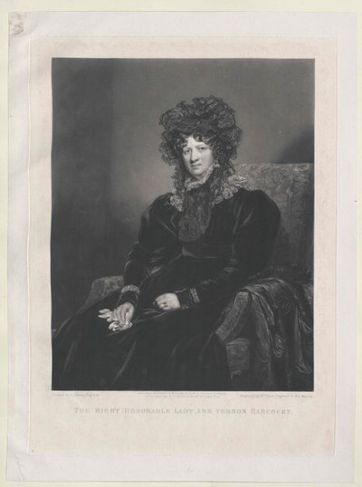 Lady Anne Leveson-Gower alkotó: Artist Unknown