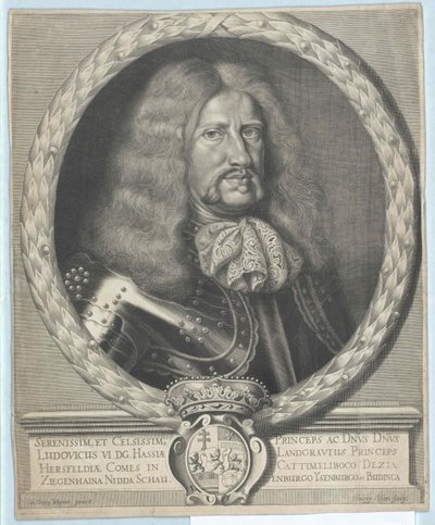 Lewis VI. hessen-darmstadti tartománygróf alkotó: Artist Unknown