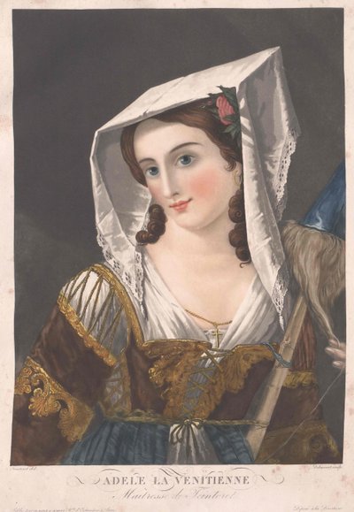 A 16. században élt Adele La Venitienne alkotó: Artist Unknown