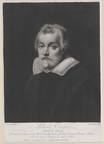 Lodovico Carracci (nyomtatás) alkotó: Artist Unknown