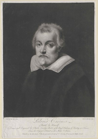 Lodovico Carracci (nyomtatás) alkotó: Artist Unknown