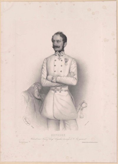 Benedek Louis lovag alkotó: Artist Unknown