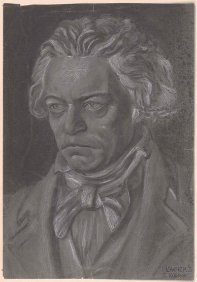 Ludwig van Beethoven alkotó: Artist Unknown