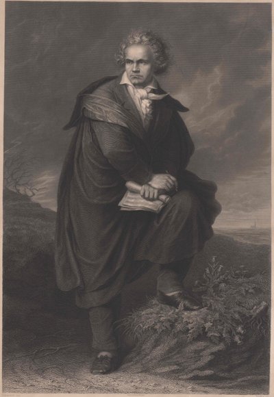 Ludwig van Beethoven alkotó: Artist Unknown