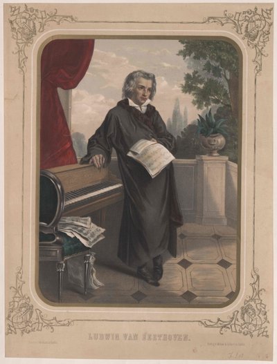 Ludwig van Beethoven alkotó: Artist Unknown