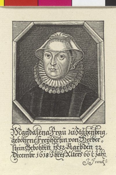 Magdalene Herberstein bárónő alkotó: Artist Unknown