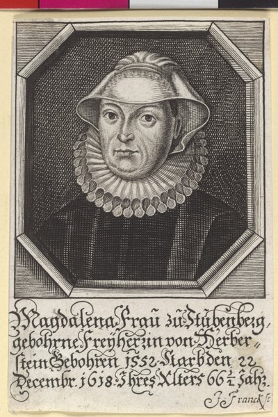 Magdalene Herberstein bárónő alkotó: Artist Unknown