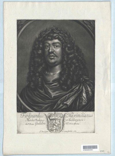 Ferdinand Maximilian baden-badeni márki alkotó: Artist Unknown