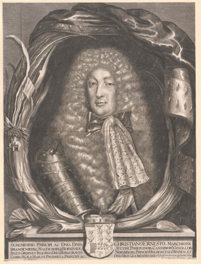 Christian Ernst brandenburg-bayreuthi márki (nyomtatás) alkotó: Artist Unknown