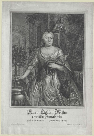Maria Elisabeth Vorst alkotó: Artist Unknown