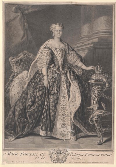Maria Leszczynska alkotó: Artist Unknown