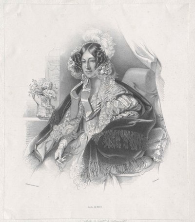 Maria Rosa Kinsky von Wchinitz és Tettau grófnő alkotó: Artist Unknown