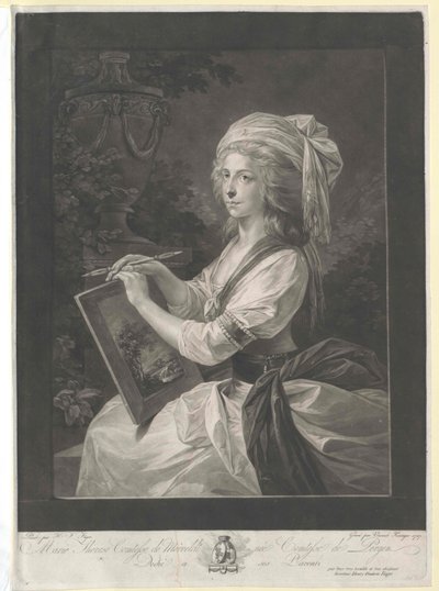 Mária Terézia Pergen grófnő alkotó: Artist Unknown