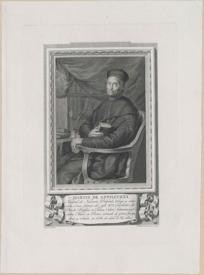 Martin Azpilcueta alkotó: Artist Unknown