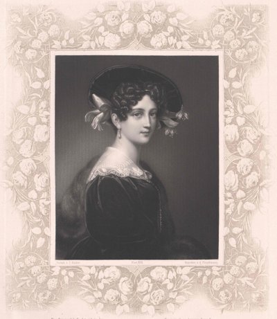 Maximiliane Borzaga (nyomtatás) alkotó: Artist Unknown