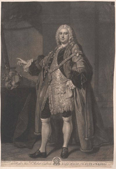 Robert Ladbroke, London polgármestere alkotó: Artist Unknown