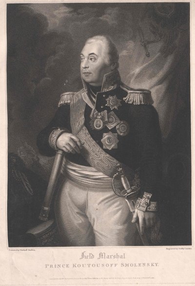 Mihail Ilarinovics Goleniscsev Kutuzov-Smolenszkij herceg alkotó: Artist Unknown