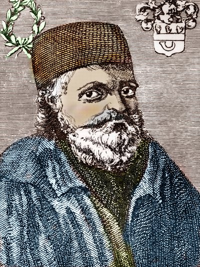 Nicolas Flamel (metszet) alkotó: Artist Unknown