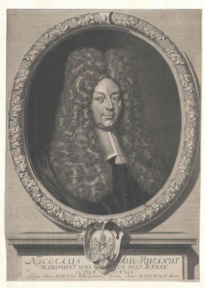 Nicolaus August Ruland alkotó: Artist Unknown