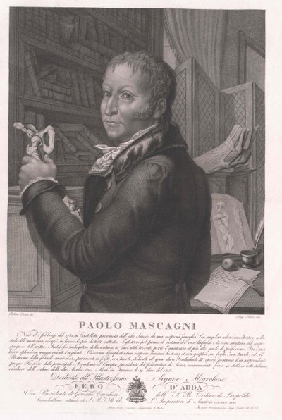 Paolo Mascagni alkotó: Artist Unknown