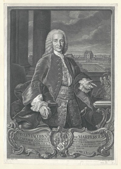 Paul Jakob von Marperger alkotó: Artist Unknown