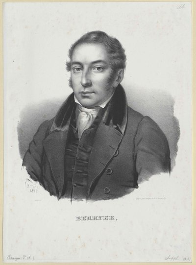 Pierre Antoine Berryer (nyomtatás) alkotó: Artist Unknown