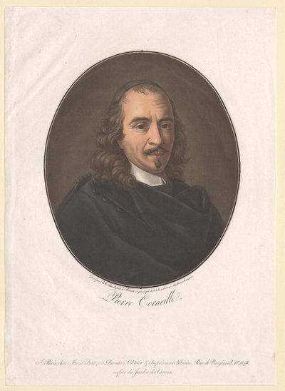 Pierre Corneille (nyomtatás) alkotó: Artist Unknown