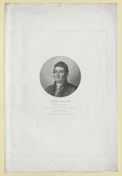 Pietro Bianchi alkotó: Artist Unknown