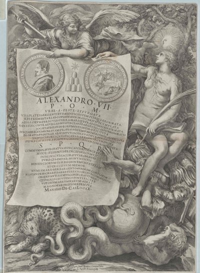 VII. Sándor pápa alkotó: Artist Unknown
