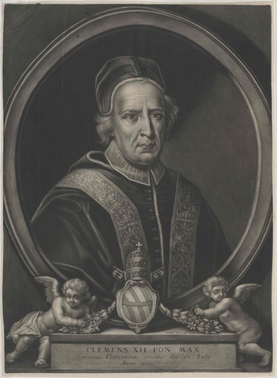 XII. Kelemen pápa (nyomtatás) alkotó: Artist Unknown