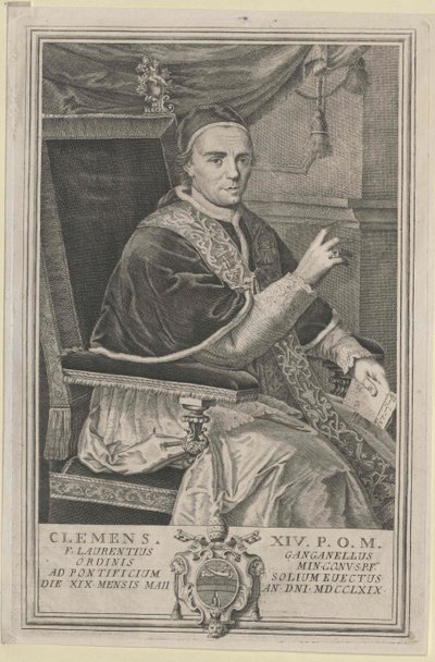 XIV. Kelemen pápa alkotó: Artist Unknown