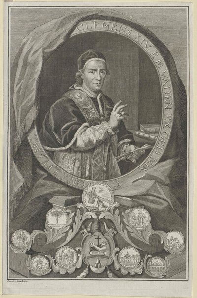 XIV. Kelemen pápa alkotó: Artist Unknown