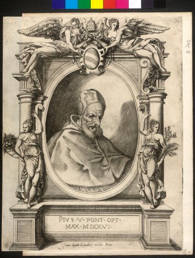 V. Pius pápa alkotó: Artist Unknown