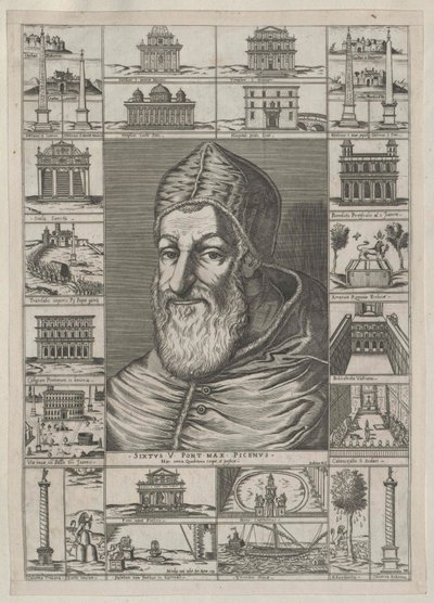 V. Sixtus pápa alkotó: Artist Unknown