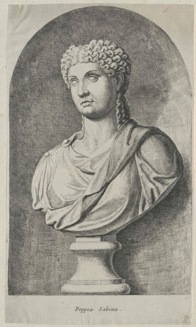 Poppaea Sabina (nyomtatás) alkotó: Artist Unknown