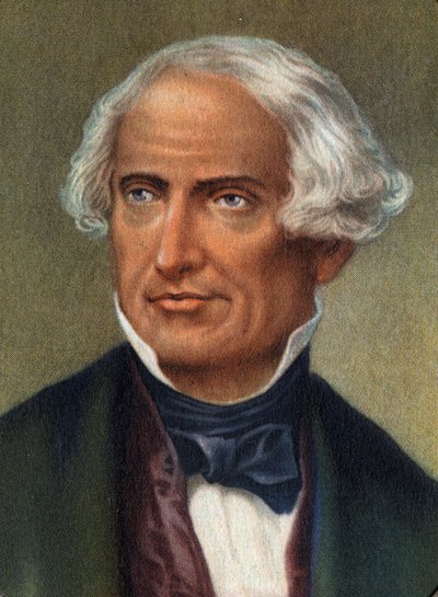 Samuel Finley Breese Morse amerikai feltaláló portréja . alkotó: Artist Unknown