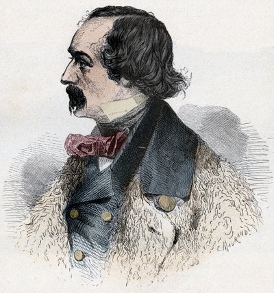 ELISHA KENT KANE amerikai sarkkutató portréja alkotó: Artist Unknown