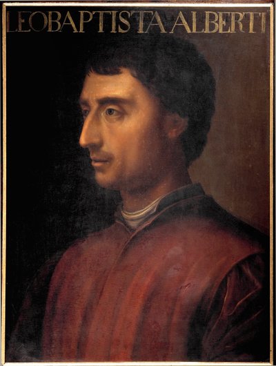 Leon Battista Alberti portréja (festmény) alkotó: Artist Unknown